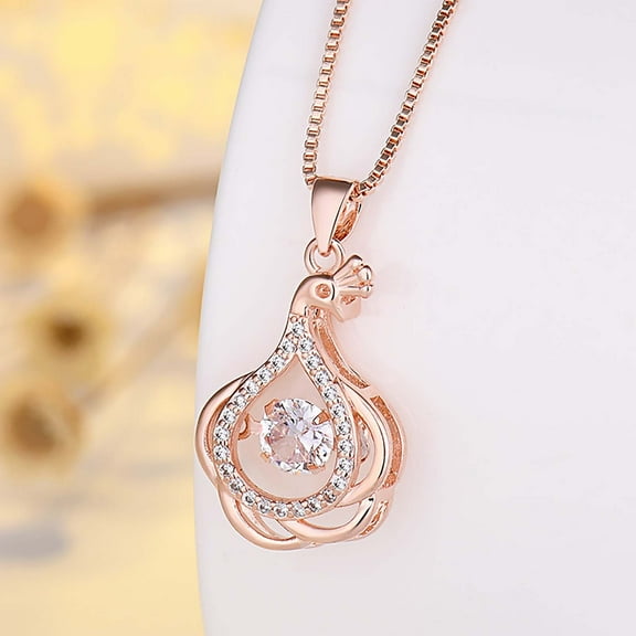 Fmlxio Gold Necklace for Women Women's Necklace With All Kinds Of High Sense The Combination Of And Fashion on Clearance