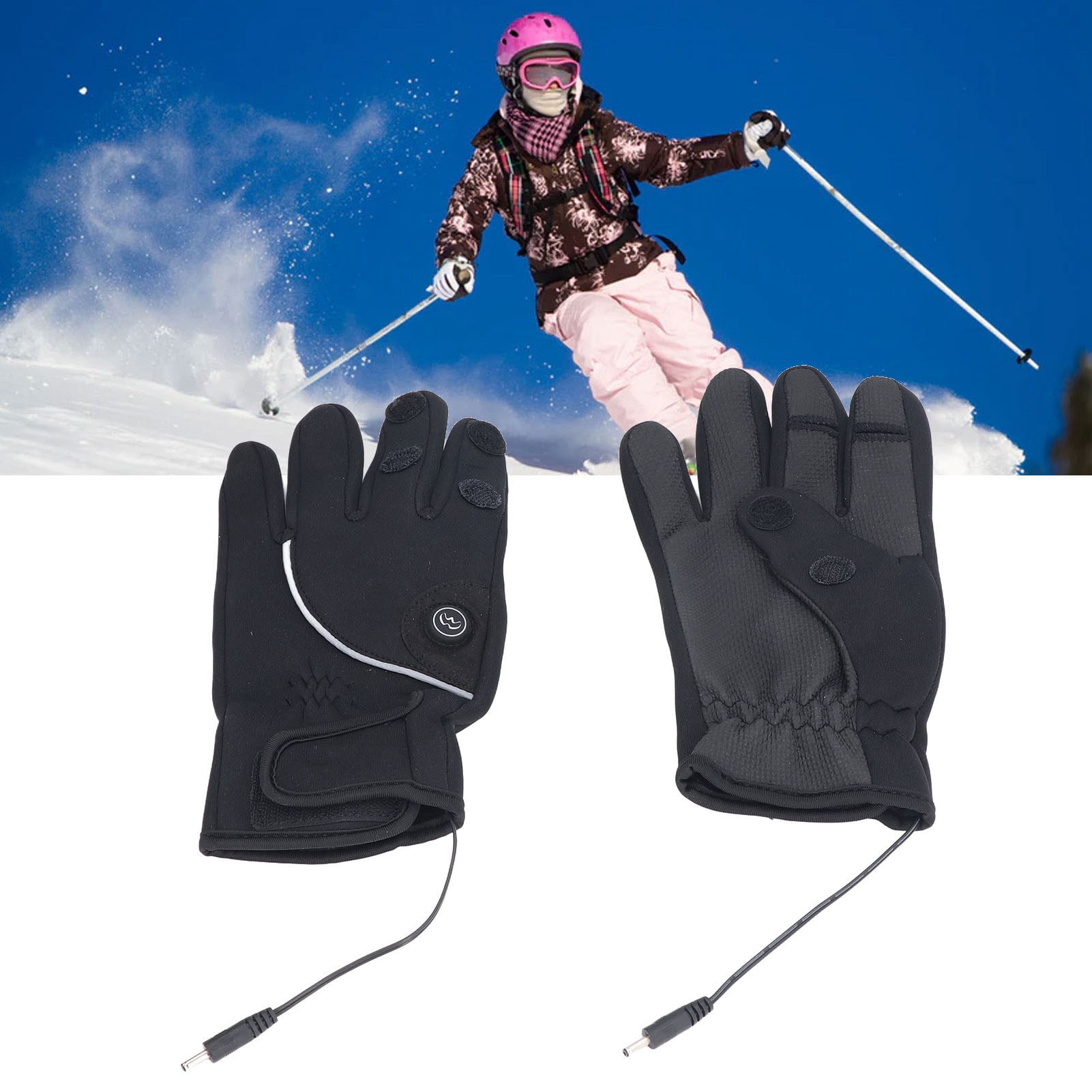 Gants Ski Chauffants Femme Moufles Chauffantes Ski Ultra Heat