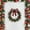 B, variant on Matoen Christmas Wreath Stickers, PVC Holiday Decals for Doors Windows Walls, Reusable Vinyl Decor for Living Room Bedroom Home Holiday Decorations