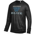 thumbnail image 2 of Men's Black Wellesley Blue Keeper Long Sleeve T-Shirt, 2 of 3