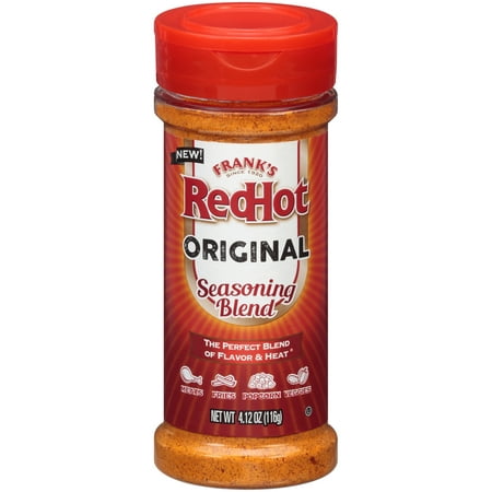 Frank's RedHot Seasoning Blend Original, 4.12 oz (Best Hot Dog Seasoning)