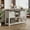 Antique White, variant on VANACC Farmhouse Entryway Table with Sliding Barn Doors, 46" Sofa Table, Antique White