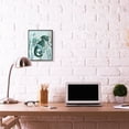 thumbnail image 2 of Stupell Indtries Sea Santa Ocean Christmas Holiday Blue Green Design Framed Wall Art by Grace Popp, 2 of 4