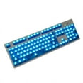 thumbnail image 2 of OEM Profile Translucent Keycaps 104 Key Set (Blue), 2 of 2