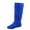 Blue, variant on Data-1 Women's Fashion Slip On Pull Up Slouch Comfort Casual Flat Heel Mid Calf Round Toe Boots