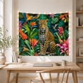 thumbnail image 5 of Cartoon Tiger Cub Jungle Tapestry Wall Hanging, 5 of 7