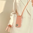 thumbnail image 1 of Funda blanda de lujo con correa para collar cruzado para iphone 14 13 12 Pro Max 11 Pro Max X XR XS Max 7 8 plus MiNi Tan Jianjun unisex, 1 of 2