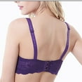 thumbnail image 5 of Ashirexll Womens Bras No Underwire, Wireless Bras for Women, Women's Gathering Seamless Wireless Lightweight Soft Breathable Comfortable Bra Purple 95B, 5 of 5
