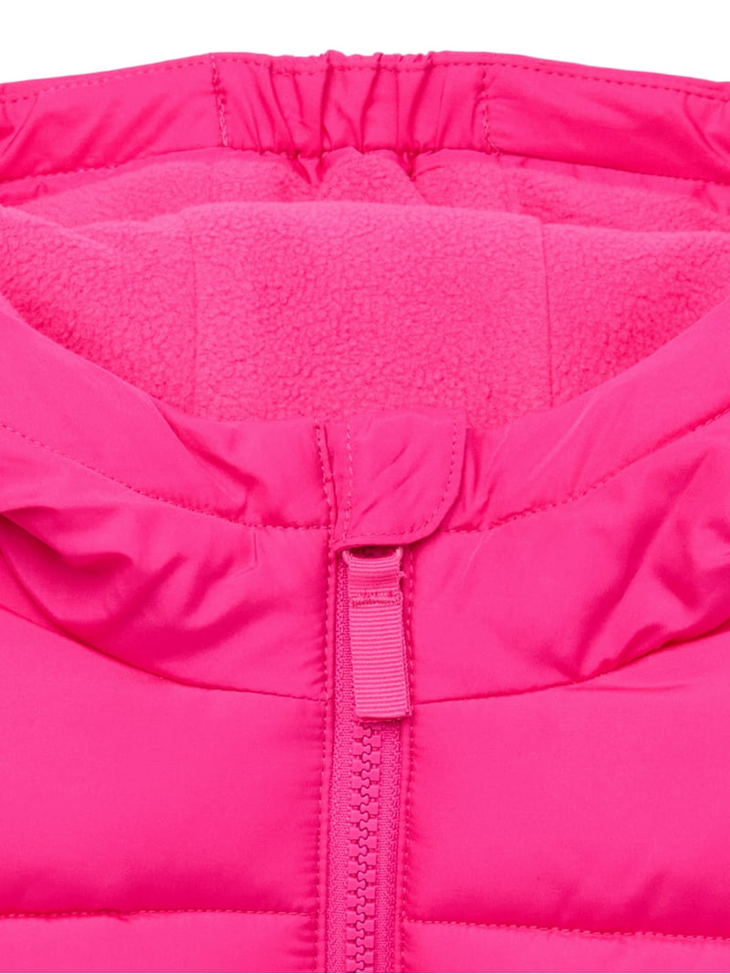 Swiss Tech Girls Puffer Jacket - Warm Winter Coat for Girls