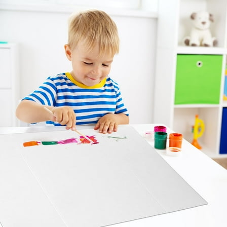 PENIKOKO Set of 4 White Poster Boards for Presentations, Meetings, and Professional Displays, Cardboard Sheets