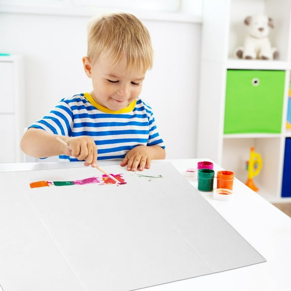 PENIKOKO Set of 4 White Poster Boards for Presentations, Meetings, and Professional Displays, Cardboard Sheets