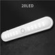 thumbnail image 5 of Led Para Armario, Luz Blanca Con Sensor De Armario, Lámpara De Noche De Inducción De Cuerpo Humano Alimentada Por Batería Para Sala De Estar, Dormitorio Y Baño 20 Luces Sweethay HA017976-00, 5 of 7