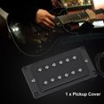 thumbnail image 4 of Cubierta para Pastilla ANGGREK Funda para Guitarra de Metal con Dos Ranuras de Latón Dorado, 4 of 8
