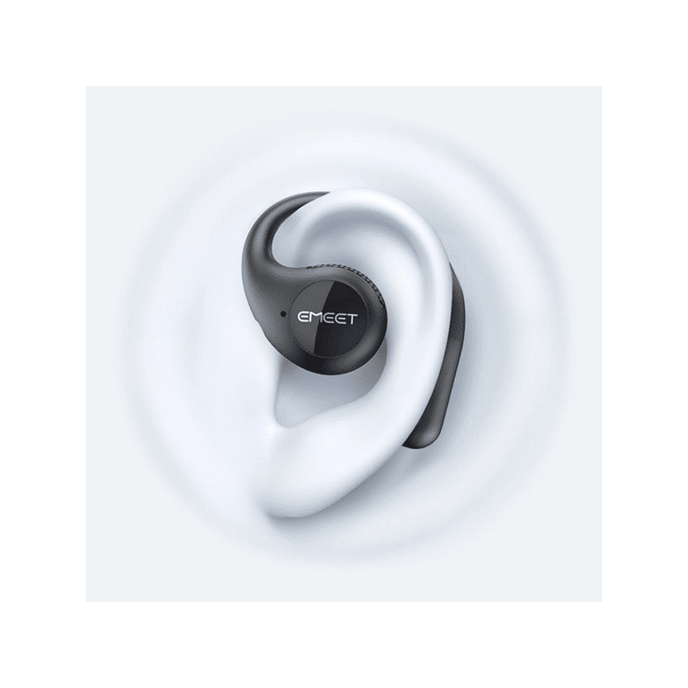 EMEET Airflow (Black) Open-Ear Headsets with Detachable