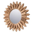 thumbnail image 3 of Espejo de pared decorativo, espejo cosmético, decoración artística de pared de madera, espejo de tocador, espejo de maquillaje para entrada, pasillo, 43cm BLESIY espejo para maquillarse, 3 of 8