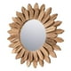 thumbnail image 3 of Espejo de pared decorativo, espejo de tocador, espejo de maquillaje de madera para decoración de pared. 43cm, 3 of 9
