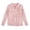 Pink, variant on lnmuld Kids Jacket Girls Knit Cardigan Jacket Zippered Soft Casual Outerwear for Toddlers Lightweight Comfortable Pullover Sweater Top Cozy Solid Color Size:5-6 Years