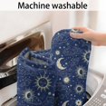 thumbnail image 5 of Dark Blue Celestial Pattern Bathroom Rugs Mat,Non Slip Microfiber Bathroom Rug,Rubber Backing,Soft Bathroom Mats for Bathroom Floor,Tub and Shower,17x27in(43x68cm), 5 of 5