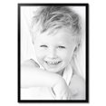 thumbnail image 2 of ArtToFrames 28x40 inch Satin Black Picture Frame, Black Wood Poster Frame (1451), 2 of 8