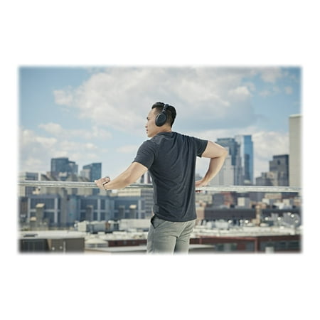 Sennheiser - PXC 550-II Wireless Noise Cancelling Over-the-Ear Headphones - Black