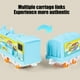 thumbnail image 5 of Coches de juguete, trenes eléctricos infantiles, maquetas de coches de carreras, trenes eléctricos para armar, ideales como regalo de Navidad para familiares, amigos y niños., 5 of 6