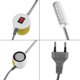 thumbnail image 5 of Luz LED de 110V-250V para máquina de coser, pieza de lámpara de base magnética ajustable (#6), 5 of 5