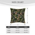 thumbnail image 4 of Haiem Camouflage Skulls Print Velvet Soft Solid Decorative Square Throw Pillow Covers Set with Elegant Piping Christmas Cushion Case for Sofa Bedroom Car-20"x20", 4 of 8
