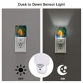 thumbnail image 3 of Sikiie Mango In The Rain Led Night Light, Warm White,Cool White Lights for Bathroom,Hallway,Bedroom, Kids Room-EU, 3 of 7