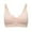 Pink, variant on Maplenight Bras for Women Front Closure Snap Closing Bra Full Coverage Wirefree Breathable Comfy Everyday Bra