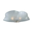 thumbnail image 2 of Meyda Tiffany 114165 16" W Organic Art Glass Mist Flush Mount Ceiling Fixture - Mist, 2 of 4