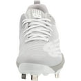 thumbnail image 2 of New Balance Men's Fuel Cell 4040V6 Low Metal Baseball Cleats Grey/White D 10, 2 of 8