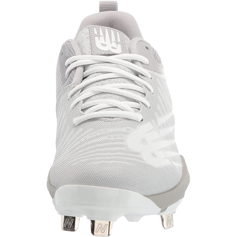 New Balance Men\'s FuelCell L4040TG6 Metal Cleats - Grey/White size 15 New Balance Men main image 3