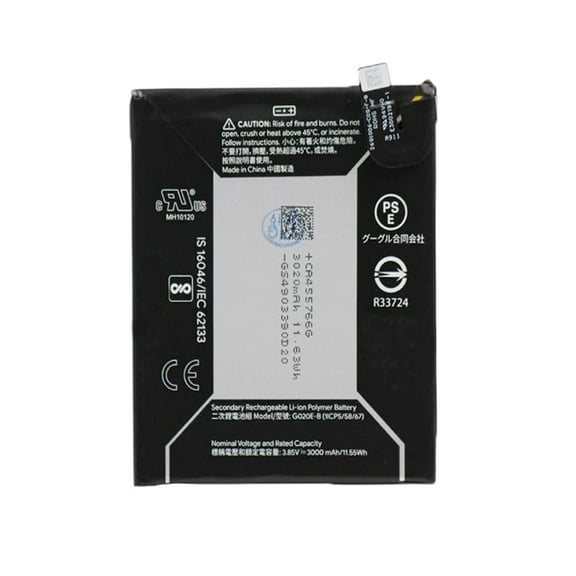 Replacement Battery G020E-B 3000 mAh Compatible With Google Pixel 3a