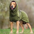 thumbnail image 1 of PENGXAING Peignoir pour Chien Serviette Séchage pour Animaux Absorbant l'Humidité Peignoir Réglable en Microfibre Peignoir pour Chien Séchage Rapide Peignoir Super Absorbant, 1 of 2