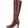 thumbnail image 3 of Franco Sarto Women's Bowman Knee High Boot Berry Red Wide Calf 8.5M, 3 of 5