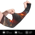thumbnail image 3 of Uemuo Cute Maple Leaf Koala Printed Arm Sleeves, Cooling UV Sun Protection Sports Compression for Men/Women, 3 of 8