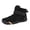 Black, variant on Kids Winter Snow Boots for Boys Girls Wide Toe Box Warm Barefoot Hiking Shoes Furry Lined Outdoor Ankle Booties