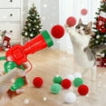 thumbnail image 2 of Cheapark Christmas Cat Interactive Toy Set - Silent Suspending Plush Balls, Perfect for Bonding with Pets During Holiday Seasons, 2 of 6
