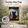 thumbnail image 3 of Affenpinscher Spooky Halloween Garden Flag 11.25 in x 15.5 in, 3 of 8