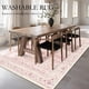 thumbnail image 5 of Alfombra Brakki rosa, lavable, 160 x 230 cm, para sala de estar, 5 of 7