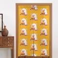 thumbnail image 5 of Noren Japanese Style Doorway Curtain Printed Door Tapestry Room Divider Curtains, 34" Width x 56" Long, Cute Ghost Eat Hamburg, 5 of 5