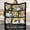 Color 4254, variant on Personalized Photos Collage Blanket for Family Member Custom Picture Blankets with You are My Sunshine Customized Throw Blankets for Birthday Christmas