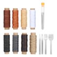thumbnail image 2 of Leather Craft Tools, Leather Working Tool Leather Repair Kit, Leather Working Tools Leather Working Kit Craft For Sewing DIY Leather, 2 of 8