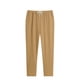 thumbnail image 2 of Pantalones largos para hombre, color liso, informales, a la moda, con cintura elástica, holgados, de pierna ancha, rectos, de poliéster, 2 of 6