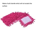 thumbnail image 4 of Uxcell Chenille Microfiber Mop Replacement Heads 39x12cm Floor Cleaning Pads Red, 4 of 5