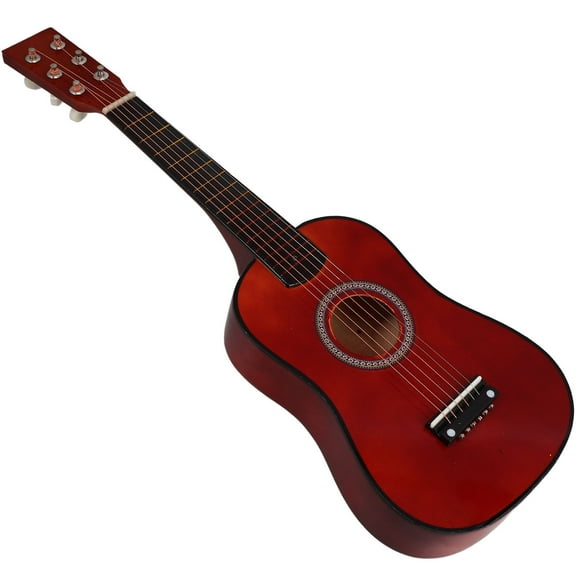 PBPBOX Guitar Beginner Child Acoustic Guitar Coffee Wood for Children Home Use 1Pc 23 Inch