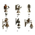 thumbnail image 4 of Guardoinrt Witch Bell Sturdy Durable Rust Wind Restant Easy llation a touch of elegance Clear Ring And Has Loud And Clear, 4 of 6