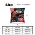 thumbnail image 5 of Pangolin Pillow Covers Inserts, Decorative Pillows, Throw Pillows with Unique Patterns for Home Décor - Set of 2 in 16x16, 18x18, or 20x20 inches, 5 of 6