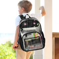 thumbnail image 7 of ALAZA Clear Backpack Swirl Night PVC Transparent BookBag, 7 of 7