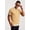 Beige Camel, variant on Fine-Knit Polo Shirt